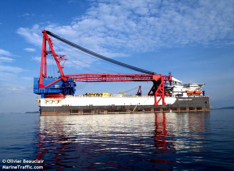 Swiber Kaizen4000 3 800t Crane Vessels